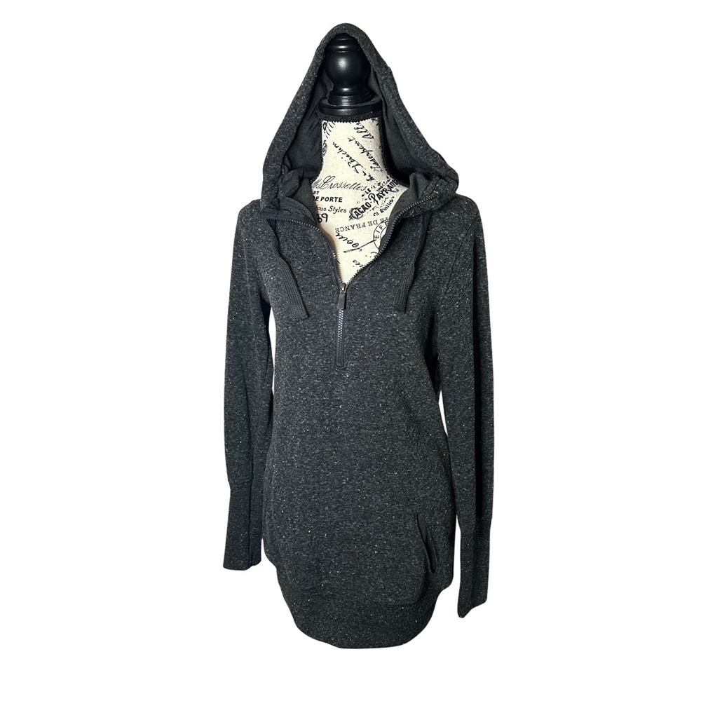 JO&CO Jeans Dark Gray/Charcoal Hooded Sweater